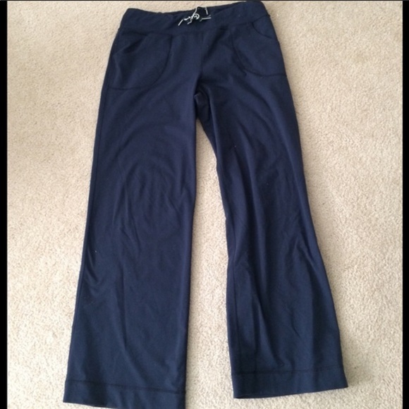 Lululemon drawstring pants sz 10 - black - Picture 2 of 5